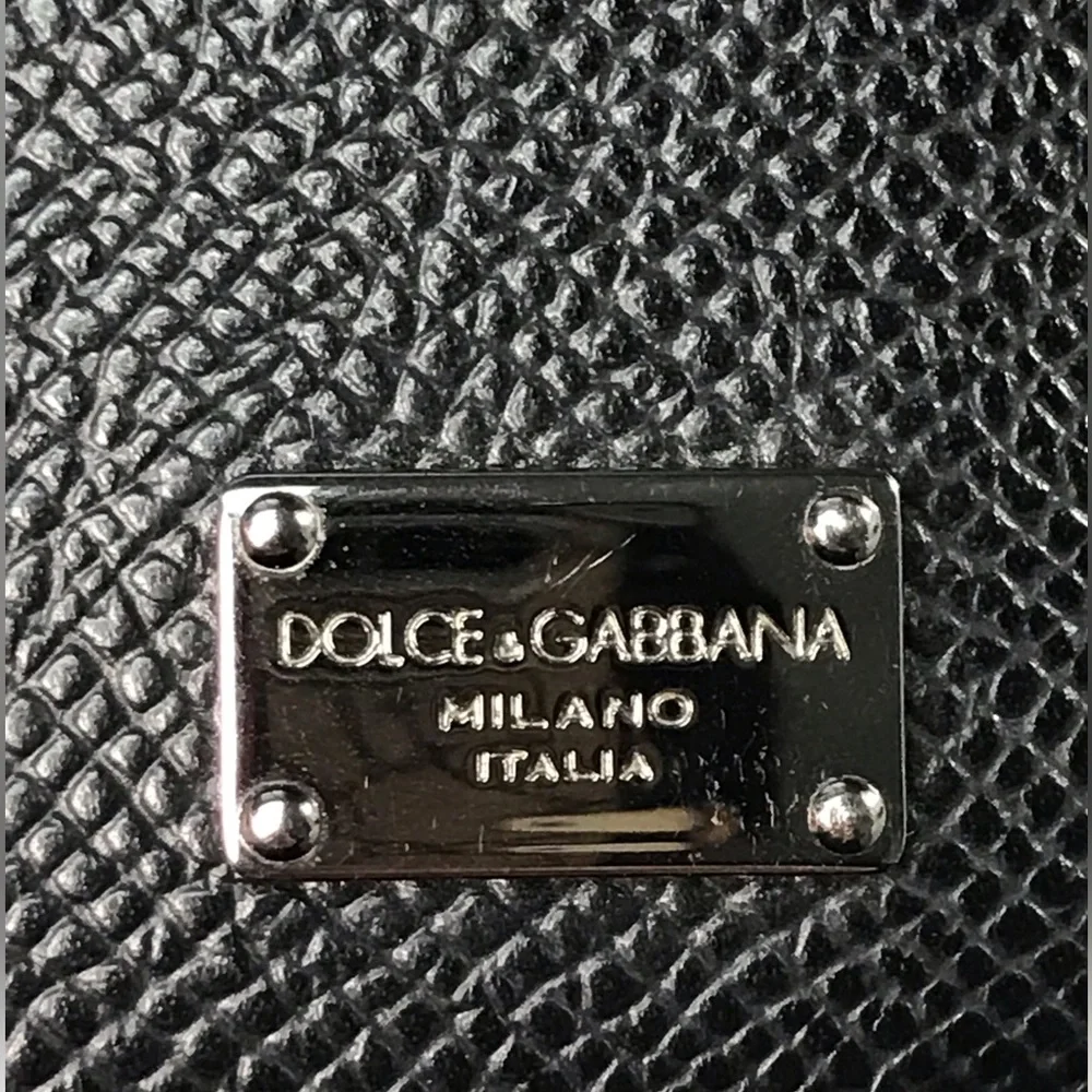 Dolce & Gabbana Leather Bifold Wallet 🖤